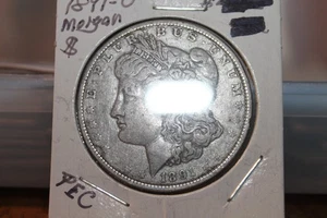 Dólar de plata Morgan 1891 - raro AU - Imagen 1 de 4
