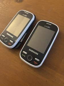 TWO Samsung Messager Touch SCH-R631 PHONES WHITE UnTested FS - Picture 1 of 5