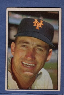 Bowman 1953 color béisbol #19 ¡Al oscuro impresionante! Foto 1 de 2