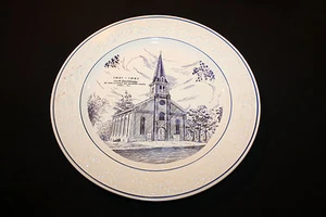 Mt. Zion Lutheran And Reformed Church Collector Plate York, Pa.           b - Picture 1 of 3