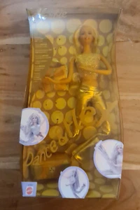 Vintage 2002 Mattel Barbie Dance & Flex NOS 57405 verfärbte Box - Bild 1 von 6