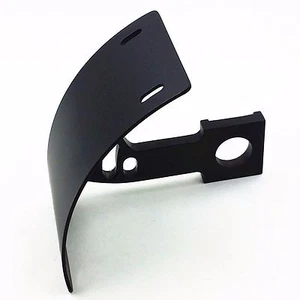 Black Swingarm Side Curve License Plate Bracket For 2004-2005 Yamaha YZF R1 YZ-F - Picture 1 of 5