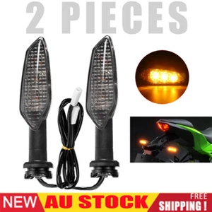 2X LED Turn Signal Light Indicators for KAWASAKI NINJA 1000 250 300 400 650 650R - Picture 1 of 15