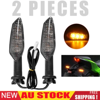 2X LED Turn Signal Light Indicators for KAWASAKI NINJA 1000 250 300 400 650 650R - image 1 of 4