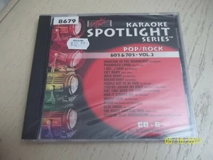 NEW SEALED KARAOKE SPOTLIGHT SERIES CD+G POP / ROCK 60's & 70's VOL 2 8679 - Imagen 1 de 2