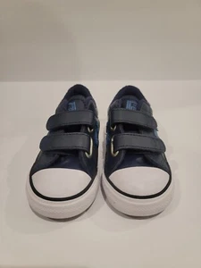 CONVERSE Classic All Star low Top Blue Chuck Taylor Shoes Youth Sz TC7 - Picture 1 of 6