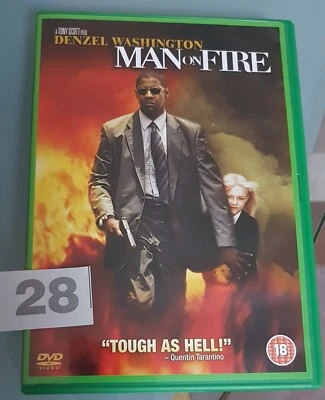 Man On Fire - Denzel Washington - Region 2 DVD - Image 1 of 3