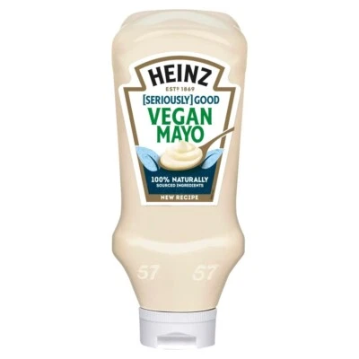 Heinz Vegan Mayonnaise Egg Free Mayo Vegetarian 800g Foto 1 de 3