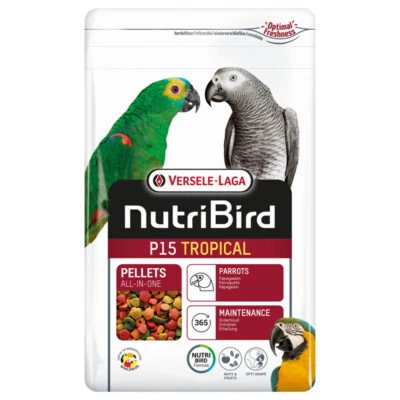 Versele-Laga NutriBird P15 Tropical 1 kg, Vogelfutter, UVP 12,20 EUR, NEU