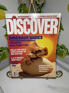 Discover Magazine August 1988 Dinosaur Babies - Picture 1 of 2