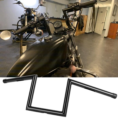 Manillar de suspensión de 8" de elevación 1" Z-Bar Ape para Harley Sportster Iron XL 883 1200 48 Foto 1 de 4