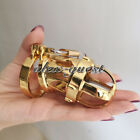 Men's Chastity Beit Device Chastity Cage Lock 24K Gold Plated Tyrant Edition
