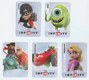 Disney Infinity Character Cards Trading Cards Lot of 5 - Bild 1 von 1