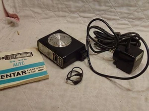 Lentar SR-47A SR47A Electronic Flash Unit with Cords Box Manual - Picture 1 of 5