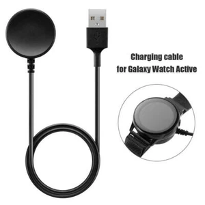 forSamsung Galaxy Watch-3 Active 2 Wireless Charger Magnetic Cable UK - Zdjęcie 1 z 13