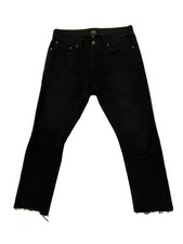 Obey Jeans New Threat Slim Black Stretch Mens Size 30x25 GUC