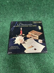 FERNANDO PREVITALI: Verdi La Traviata (Vinyl LP Record) Anna Moffo - Picture 1 of 5