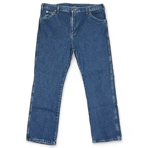 Dickies Regular Straight Denim Blue Work Jeans Men Size 36x30 - Picture 1 of 6