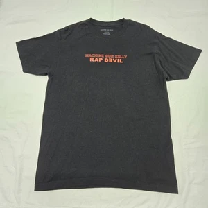 Größe LARGE Maschinengewehr Kelly MGK Rap Teufel T-Shirt Hotel Diablo Tour Tee schwarz - Bild 1 von 7