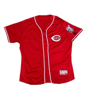 Authentic Cincinnati Reds Majestic Cool Base Alternate Red Jersey sz 52 XXL - Picture 1 of 7