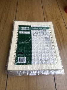 Vintage Rubber Sink Mat K-Mart Home Essentials almond white New - Picture 1 of 13