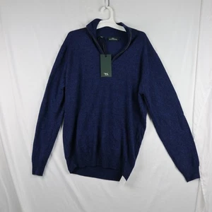 Rodd & Gunn Pullover Herren Small Caswell Strick Wolle Kaschmir Mischung Half Zip Pullove - Bild 1 von 14