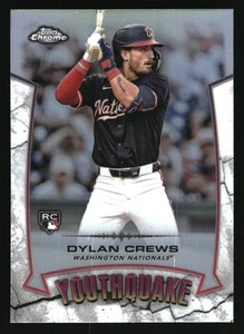 2025 Topps Chrome #YQ-50 Dylan Crews YouthQuake - Bild 1 von 2