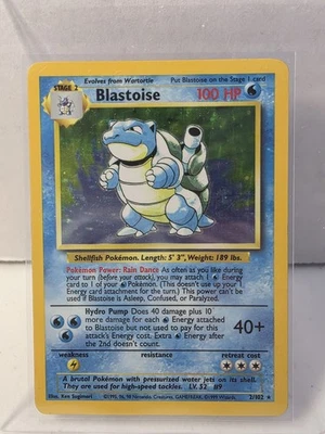 Blastoise 2/102 Holo LP - Image 1 of 2