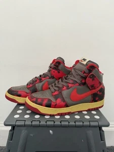 Nike Dunk High 1985 Acid Wash Red - Picture 1 of 14