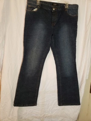 Pantalones de mezclilla para mujer Daisy Fuentes vintage bootcut talla 16M Foto 1 de 4