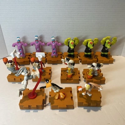 Лот из 13 винтажных игрушек Space Jam Looney Tunes 1996 McDonalds Happy Meal 1990-е - Изображение 1 из 4