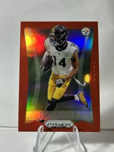 2024 George Pickens Panini Prizm Deca Red Prizm #/199 Steelers - Picture 1 of 2