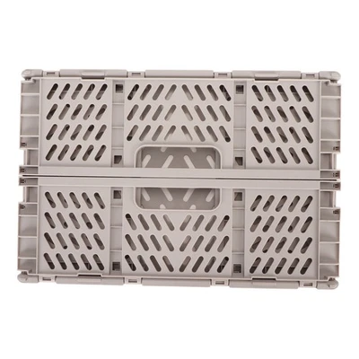 .›Collapsible Storage Crate Thicken Large Capacity Storage Crate Plastic Foldin - Image 1 of 4