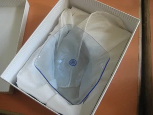 Murano La Murrina blown glass tray dish blue - Picture 1 of 4
