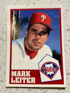 1998 Panini venezolanischer Aufkleber Mark Leiter Philladelphia Phillies selten - Bild 1 von 1