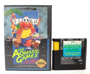 The Aquatic Games protagonizada por James Pond y The Aquabats - SEGA Genesis [NTSC-U] - Imagen 1 de 3