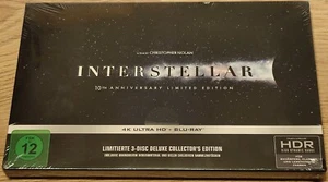 Interstellar 10th Anniversarsary 4K+2D Collector's Edition (German) CHECK PICS!! - Picture 1 of 8