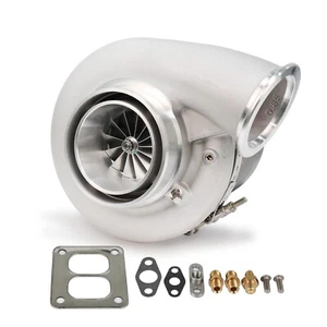 G45-1125 Ball Bearings 67mm Billet Wheel Turbocharger T4 Twin Scroll A/R 1.28 - Picture 1 of 6