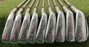 Ben Hogan Edge C.F.T. Iron Set 4-9+E+F+S Stiff Steel / NEW GRIPS / VGC / sa6277 - Picture 1 of 18