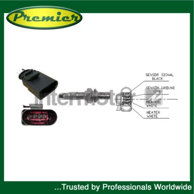 Sensore ossigeno Lambda destro Premier adatto a VW Golf Seat Leon Altea Altea XL #1 - Immagine 1 di 2
