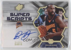 2007-08 SPx Super Scripts Auto Baron Davis #SS-DA Auto