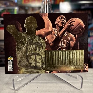 1995 Upper Deck Jordan Collection Michael Jordan Gold Foil CL MJ HOF ⭐️ MINT - Picture 1 of 2