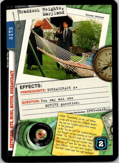 X-Files 101361 CCG Braddock Heights, Maryland  - Image 1 of 1