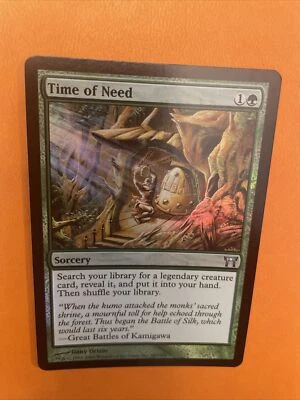 MTG - Time of Need - FOIL - Champions of Kamigawa - NM/MT - Brandy New! - Image 1 of 2