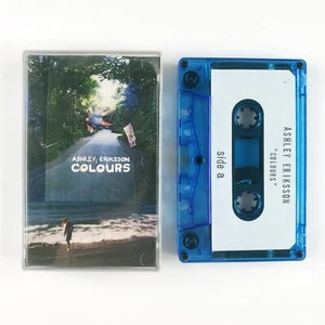 Ashley Eriksson - Colours Cassette - 2013 Lost Sound Tapes - Indie Pop - Blue - Picture 1 of 4