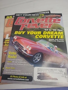 Vintage- Corvette Fever Magazine-2 Issues - 2004 May, June -Lot H - Picture 1 of 3