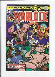 Warlock #12 PIP The TROLL Gets Laid Cover! Jim Starlin Thanos Saga 1976 VF- 7.5 - Picture 1 of 2