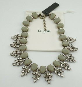J Crew Crystal Leaves Necklace ~Gorgeous~