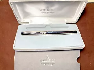 WATERFORD SILVER CAVENDISH FOUNTAIN PEN NEW IN BOX - Picture 1 of 6
