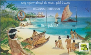 Tonga Niuafo’ou #SGMS288 MNH S/S 1999 Explorer Maire Tongiaki Canoe Koala [216a] - Picture 1 of 1